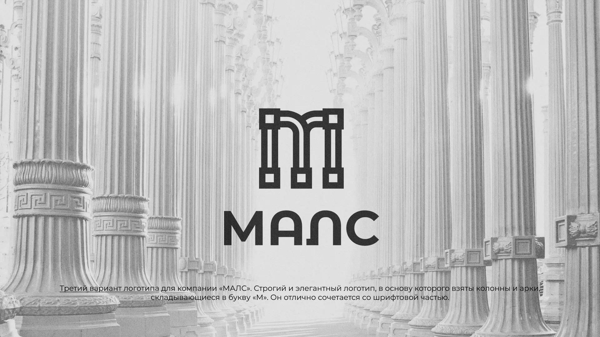 Разработка логотипа компании «МАЛС» в Вязьме