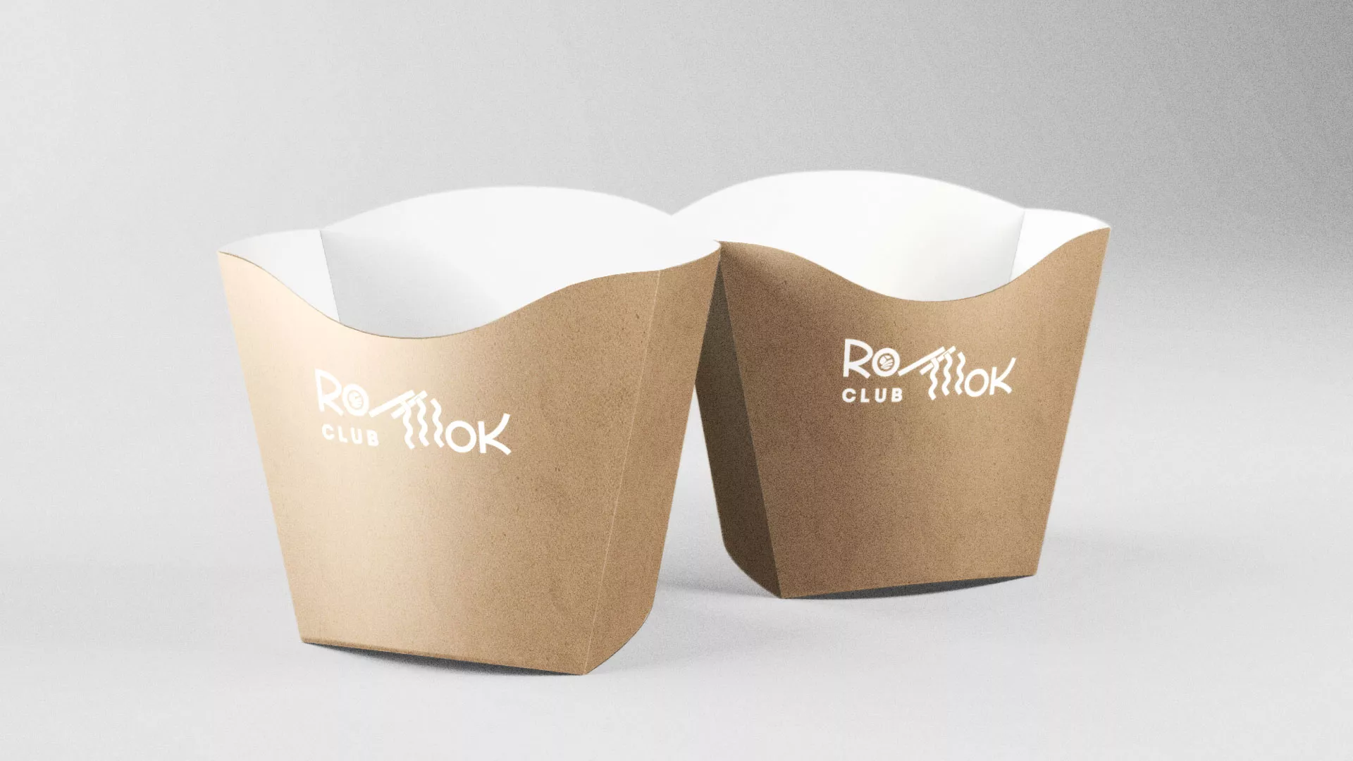 Создание логотипа суши-бара «Roll Wok Club» в Вязьме